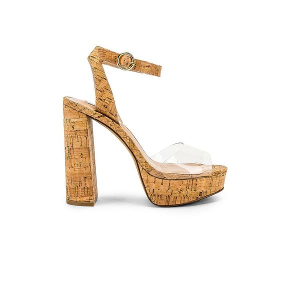 Steve Madden | Shoes | Steve Madden Maxwell Heel Ankle Cork Platform |  Poshmark